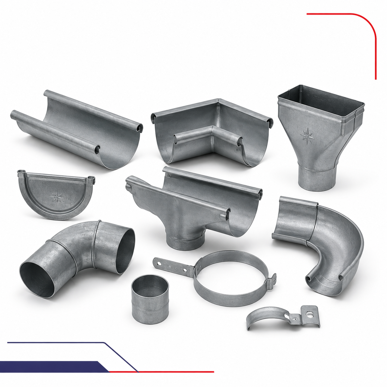 Accessoire gouttière zinc — Eaux pluviales