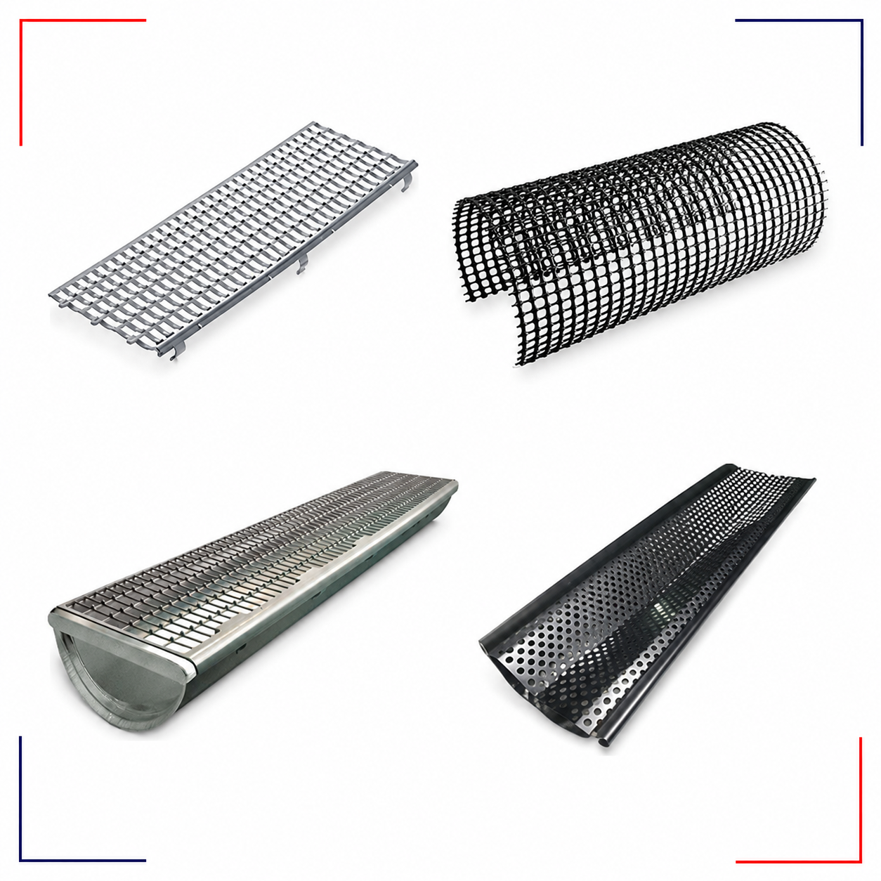 Grilles stop feuilles — Eaux pluviales