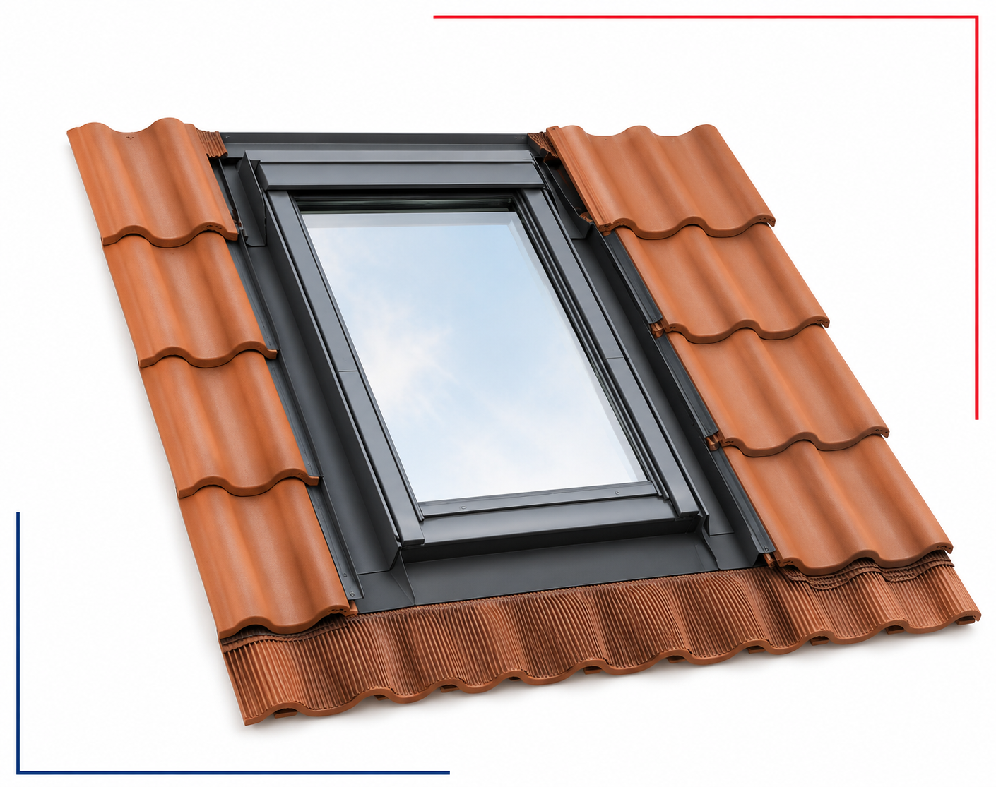 Raccord d'étanchéité VELUX — Fenêtres de toit & désenfumage